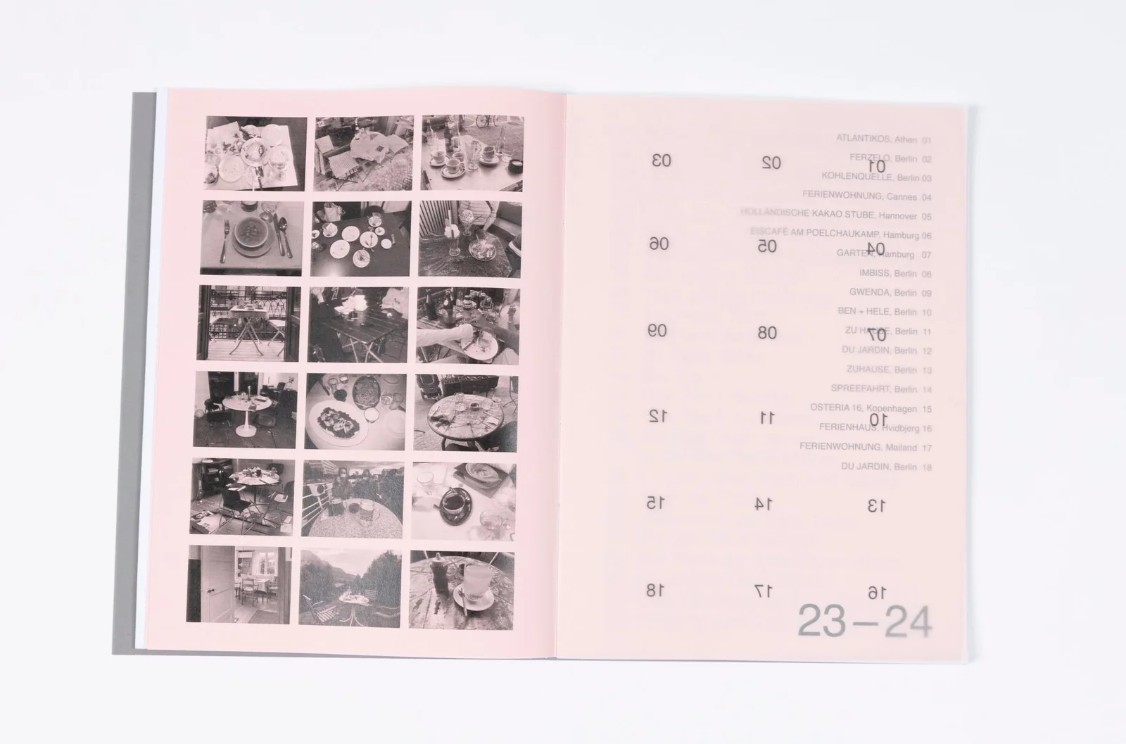ZWEITER GANG — Doppelseite